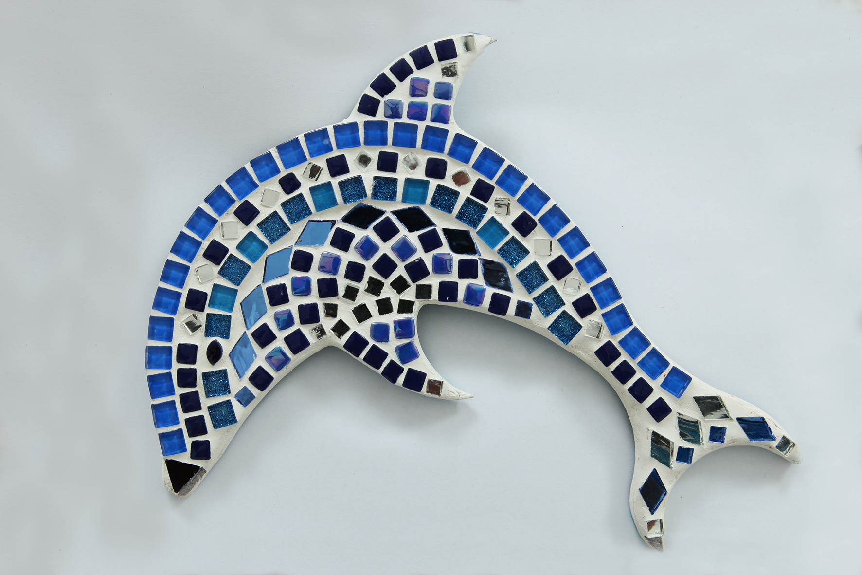 Dolphin mosaic tile kit