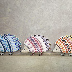 turtle and moon hedgehog mosaic craft kits