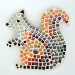 turtle and moon squirrel mosaic craft kit